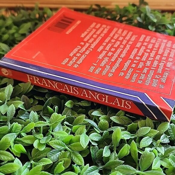 Français Anglais Guide de Conversation Book Vintage 1987 Mini Travel Guide Book - Picture 4 of 9